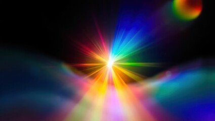 Fototapeta premium abstract colorful lights
