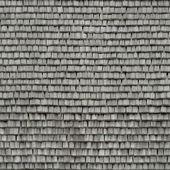 Seamless texture of old weathered roof timber shingles