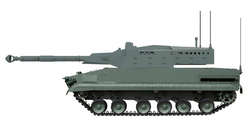 BMP-3 XC-8 (Concept of a tank destroyer based on the BMP-3, using a 105mm gun) © Tikros