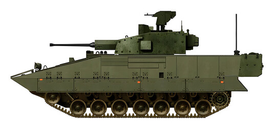 BMP-4 Sprut (IFV concept based on 2S25 with 30mm cannon) © Tikros