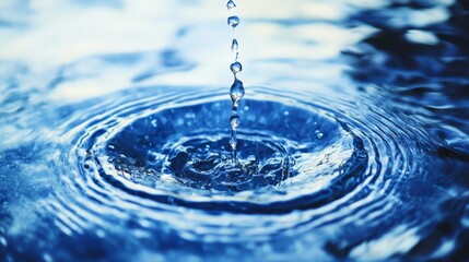 Stunning Water Splash - A Macro Photography