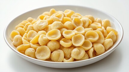 A Bowl of Cooked Orecchiette Pasta