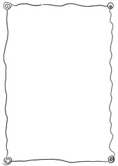 Obraz premium Borders Clipart ,paper,cute,for teachers or students,report,research,increase interest