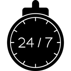 24 hours Icon