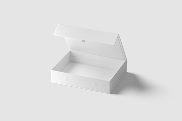 Blank Magnetic Gift Box Mockup