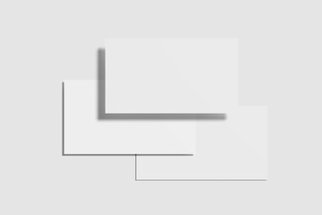 Blank Presentation Slide Mockup