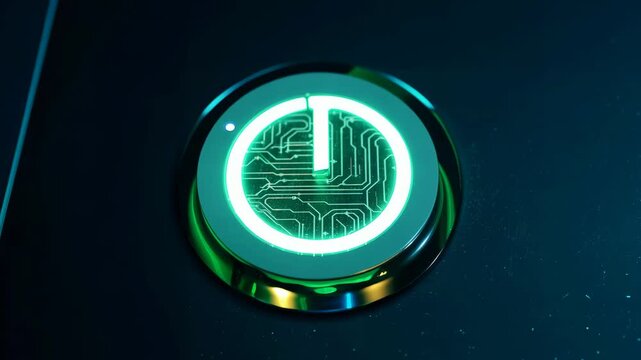 hining green button draws focus, channeling innovation through sleek interactivity, innovation driving brand engagement, innovation fueling digital strategies for forward-thinking clients