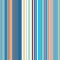 Obraz premium Abstract vertical motion blur background with alternating blue, beige, and white stripes.
