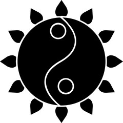 Yin yang Icon