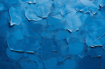 Fototapeta premium Clean Textured Blue Wall Background with High-Resolution Detail and a Simple, High-End Aesthetic