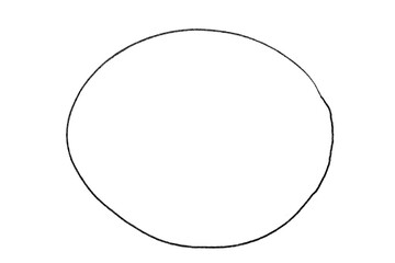 oval circle chalk chalkboard texture png isolated