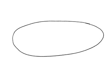 oval circle chalk chalkboard texture png isolated