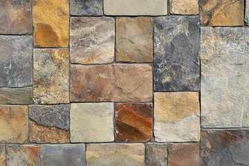 Fototapeta premium Aged and Weathered Stone Tile Texture