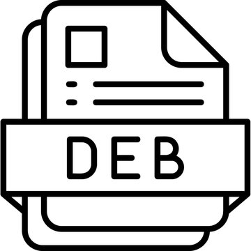 DEB Icon