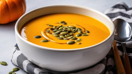 Creamy Pumpkin Soup Recipe: Autumnal Delight