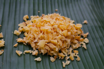 Dries cabbage leaves praserveg vegetables