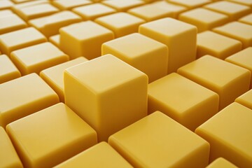 Cheese Cubes in Organized Clusters