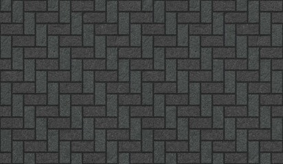 Background texture with interwoven brick pattern for architecture and games