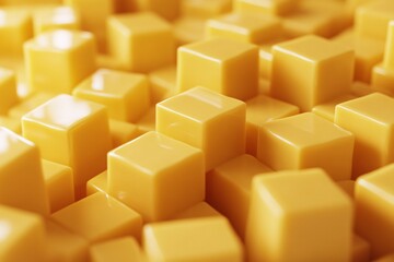 Cheese Cubes in Organized Clusters