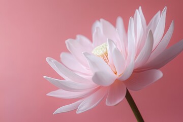 Obraz premium Soft pink water lily blossoms