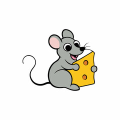 mouse and cheese
