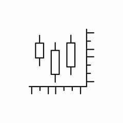 data graph icon sign vector