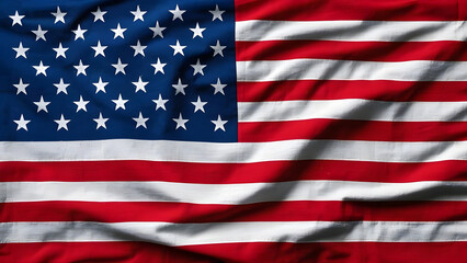Fototapeta premium American Flag an happy Independence Day in us, patriotism.