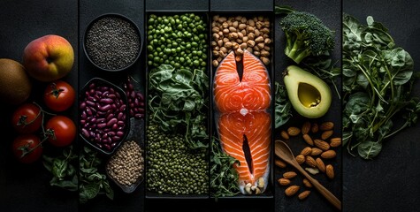 Elements of a balanced diet that promotes overall wellness