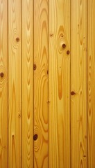 Fototapeta premium Light honey-colored wood with prominent linear grain , material, detail, wood paneling