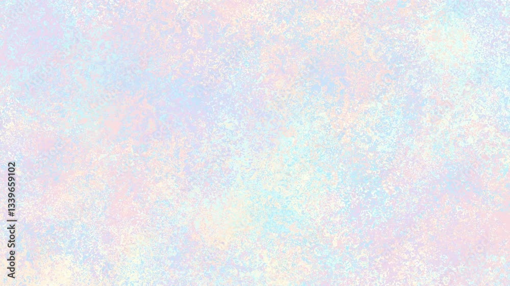 Poster light pastel colors grunge looping texture abstract animated background