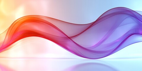 Fototapeta premium Abstract Colorful Flowing Waves Elegant Design Background Red Art Pink Soft Fluid Curvy