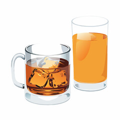 glass of orange juice