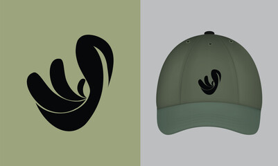 hat cap illustration design idea