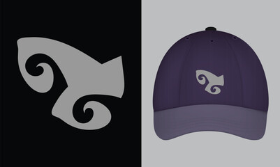 hat cap illustration design idea