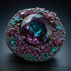 Fototapeta premium set of gems diamonds