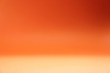 Coral gradient background. Abstract color backdrop for design