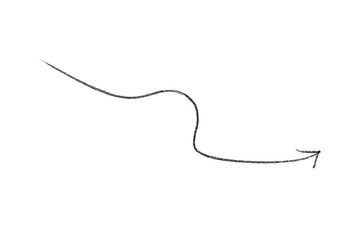 arrow pen isolated png hand draw	
