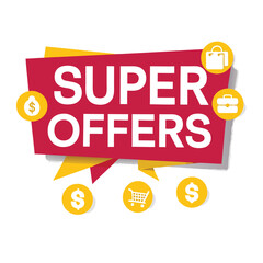 set of discount labels vector