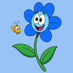 butterfly and flower