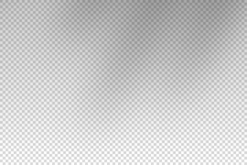 Abstract light from shadow from window isolated on white background. Reflection shadows on wall. Sun ray. Overlay effect shade blinds. Horizontal shading rays. Reflected beam. Vector illustration