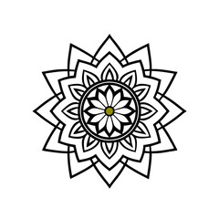 abstract illustration floral ornament