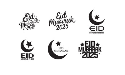  Eid Mubarak 2025 design bundle