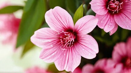 Obraz premium close up of pink flower