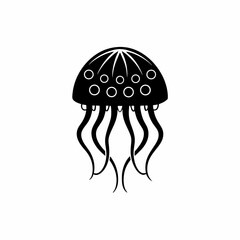 creative detail Jellyfish Icon vector illustration