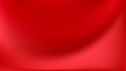 Elegant red gradient. Light and shadow blurred, flowing effect.