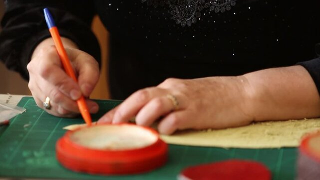 Engaging in Creative Textile Crafting with Colorful Fabrics and Textures for unique projects