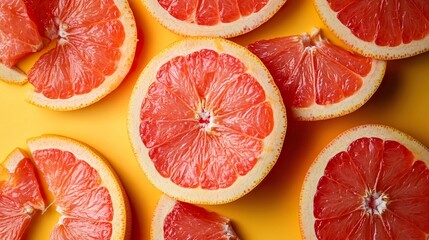 Grapefruit Slice Still Life
