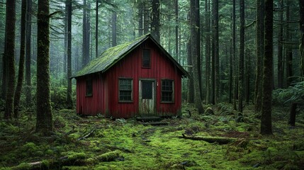Old Red Cabin
