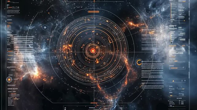 Immerse yourself in a mesmerizing cosmic map that reveals the beauty of planets, stars, and celestial phenomena.