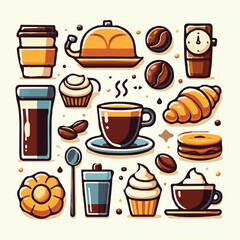 coffee, drink, beverage, cafe, cup, background, caffeine, espresso, aroma, mug, morning, food, hot, brown, closeup, breakfast, black, dark, fresh, white, mocha, cappuccino, isolated, break, design, la